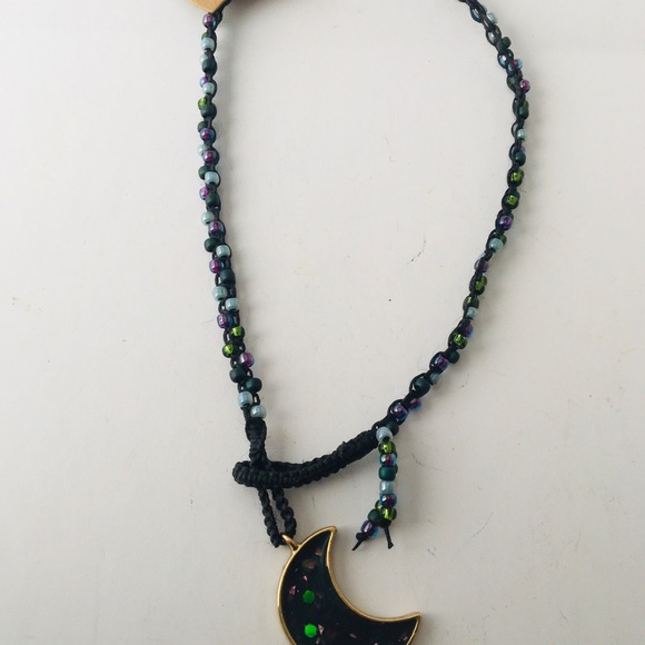 Handmade Moon Necklace - Picture 2 of 4